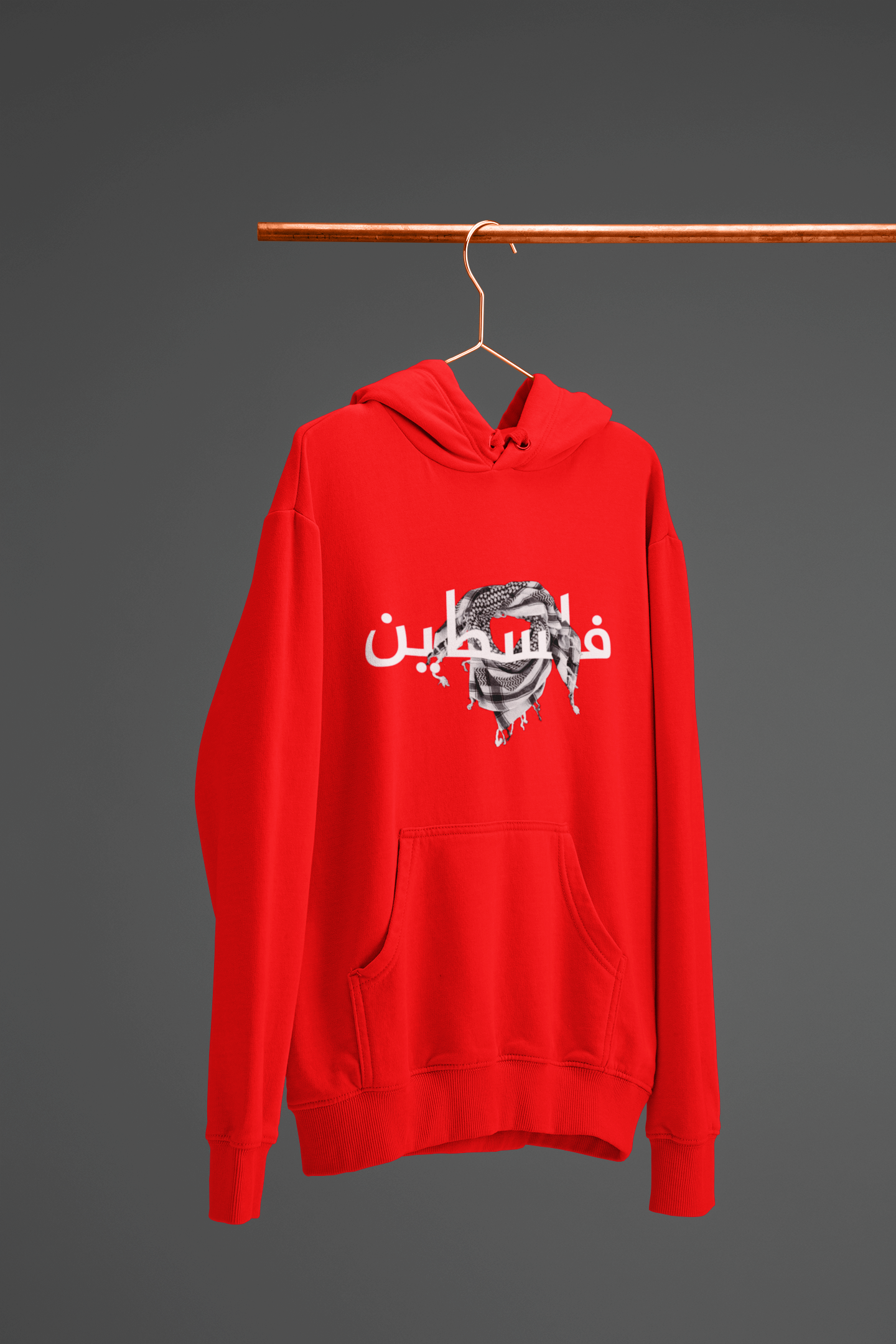 10000035 - Palestine With Kofeya أحمر