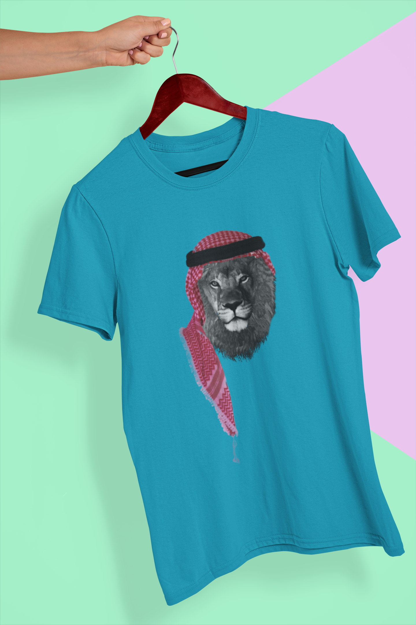70000019- Jordanian Lion تركواز