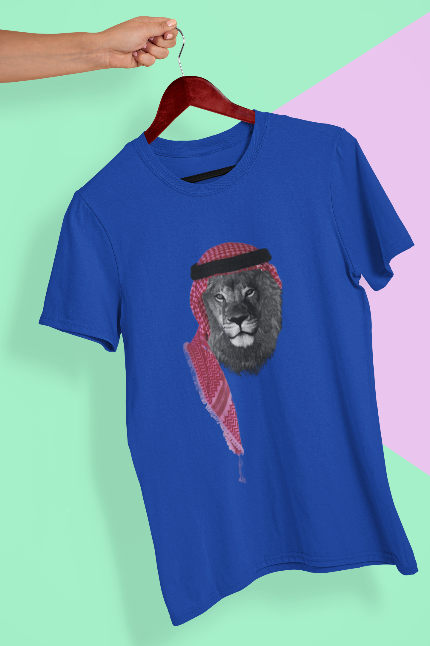 70000019- Jordanian Lion نيلي