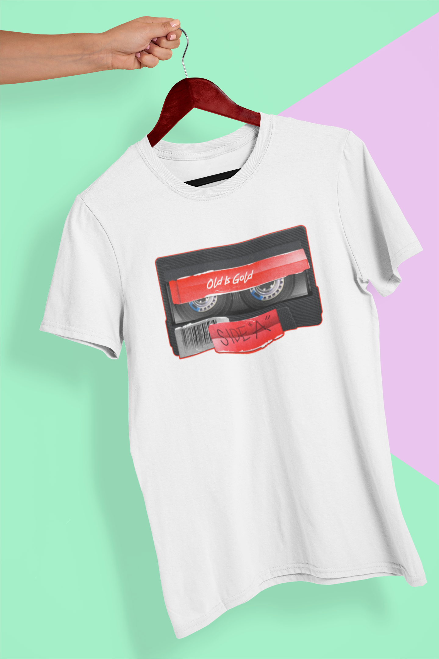 70000020- Old Is Gold Tape أبيض