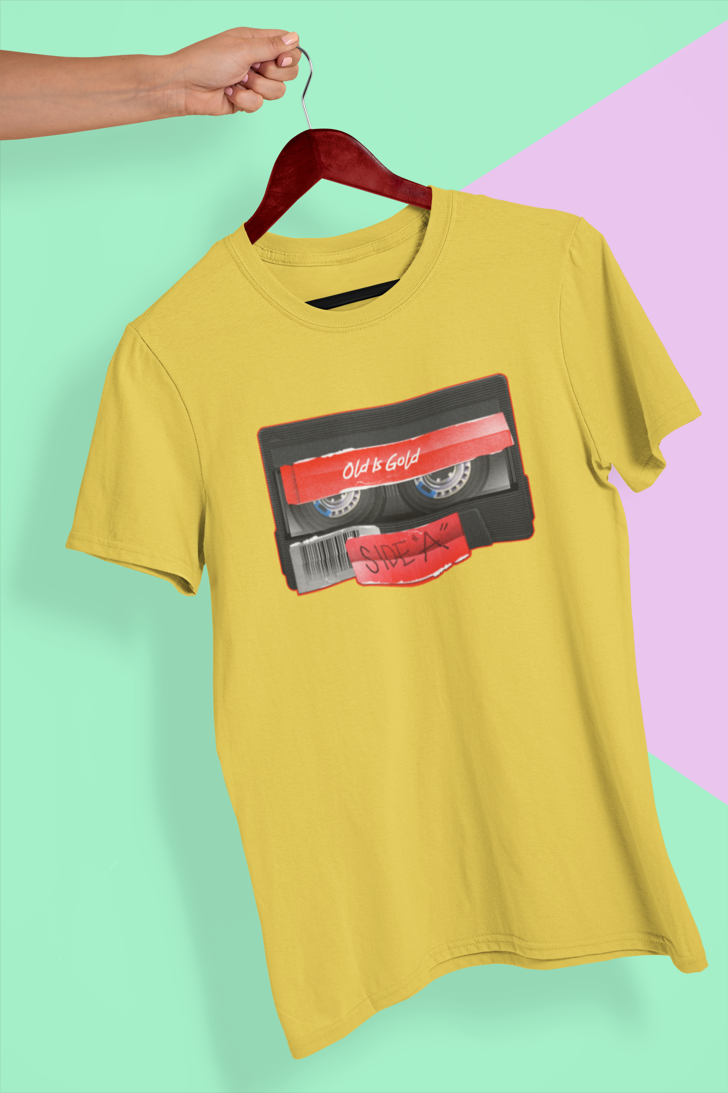 70000020- Old Is Gold Tape أصفر