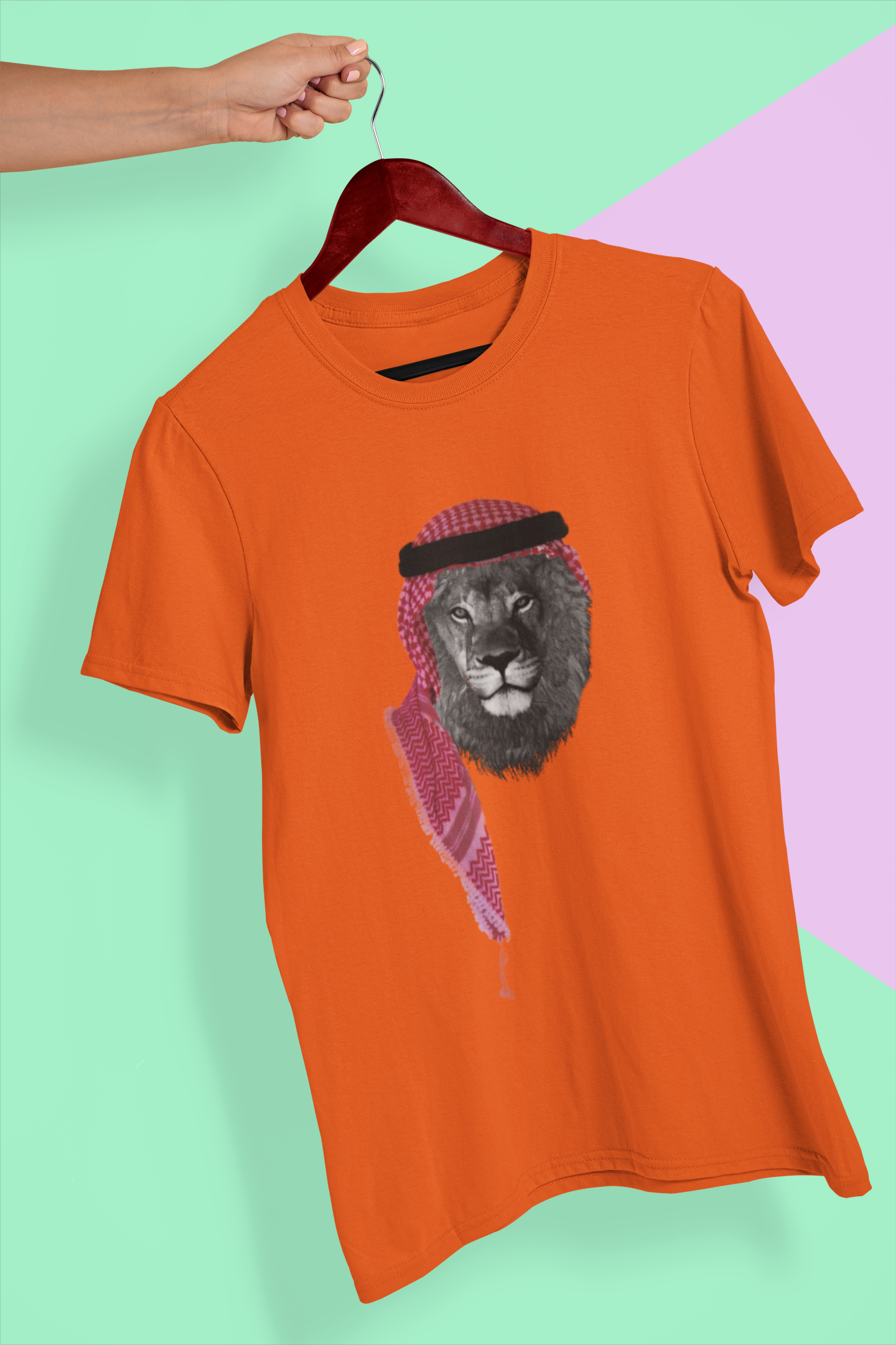 70000019- Jordanian Lion برتقالي