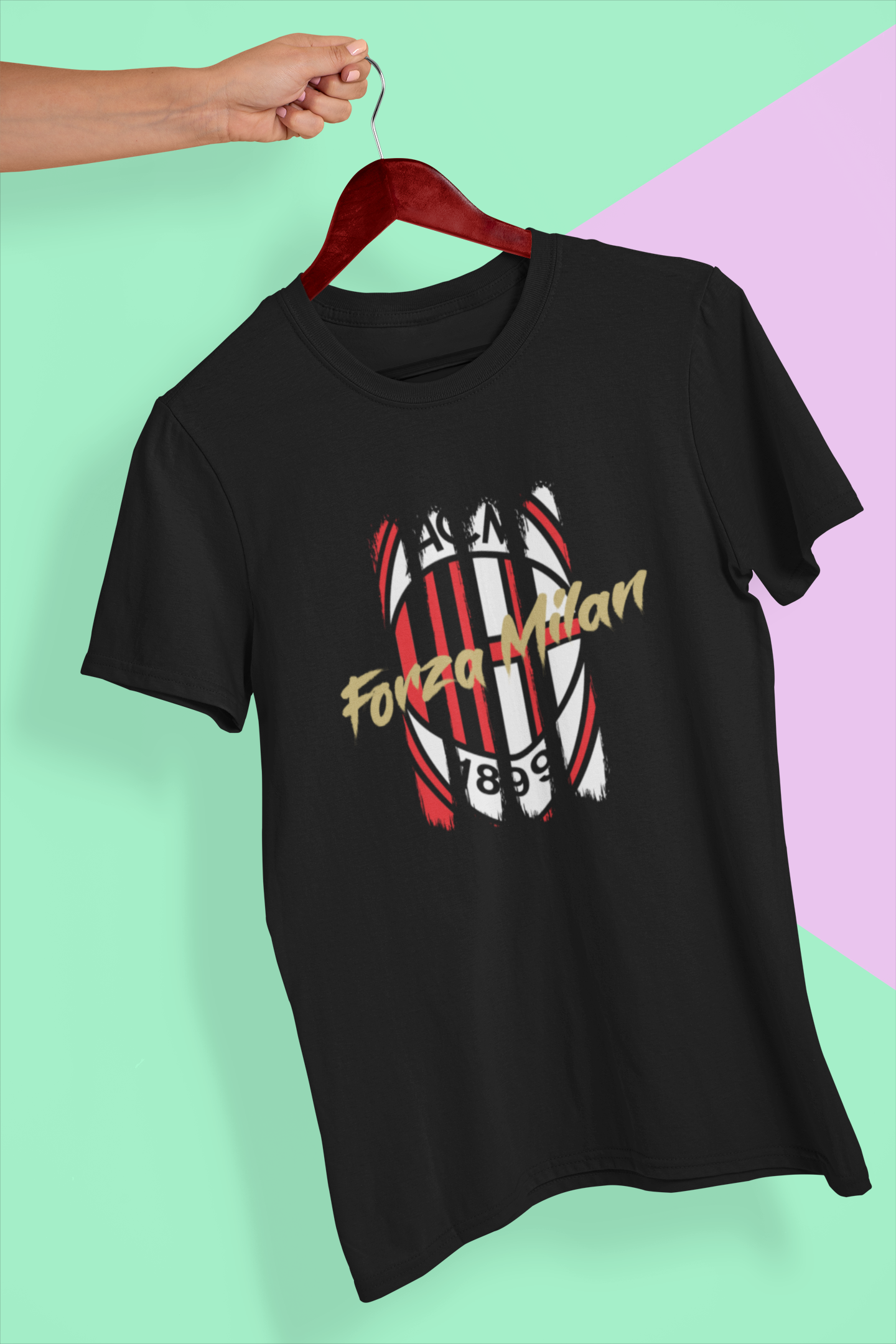 70000017 - Forza Milan أسود