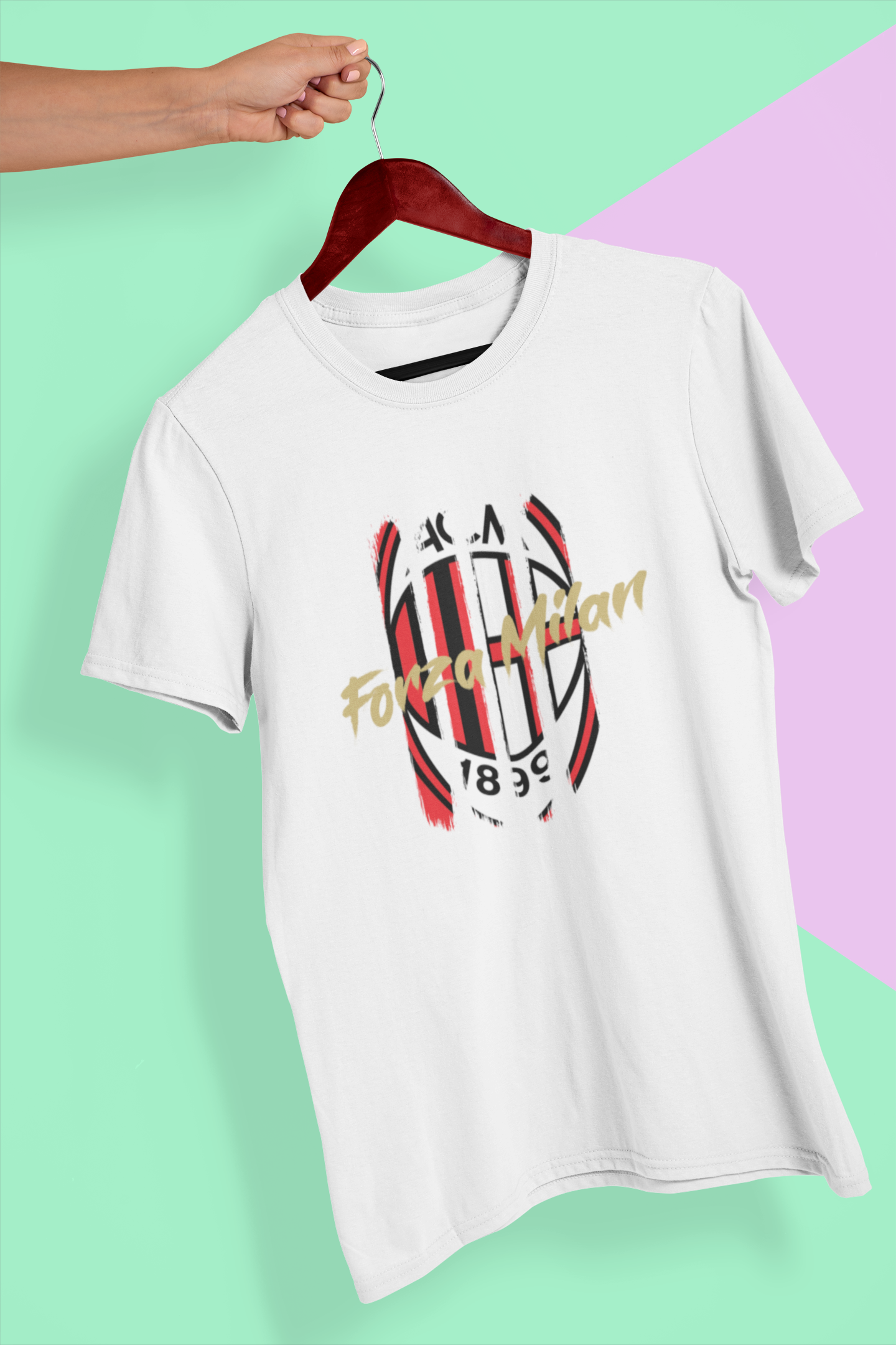 70000017 - Forza Milan أبيض