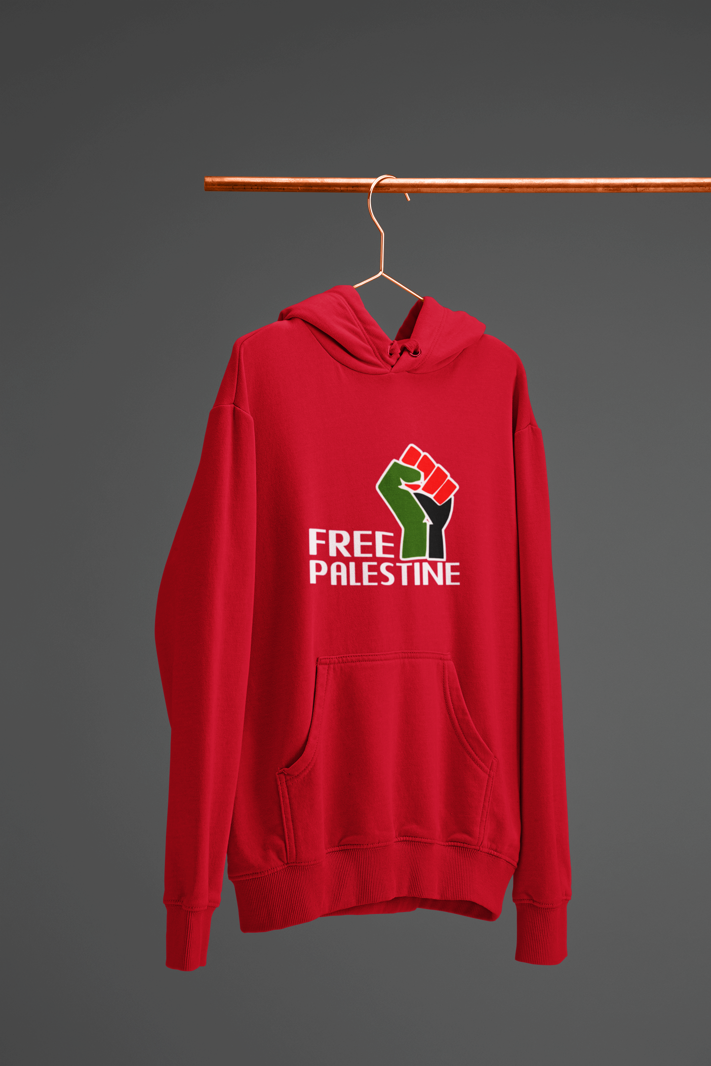 10000037 - فلسطين حرة أحمر