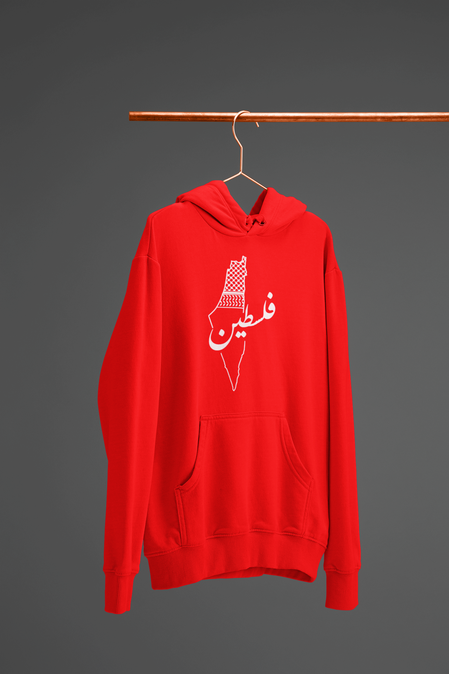 10000038 - خارطة فلسطين أحمر