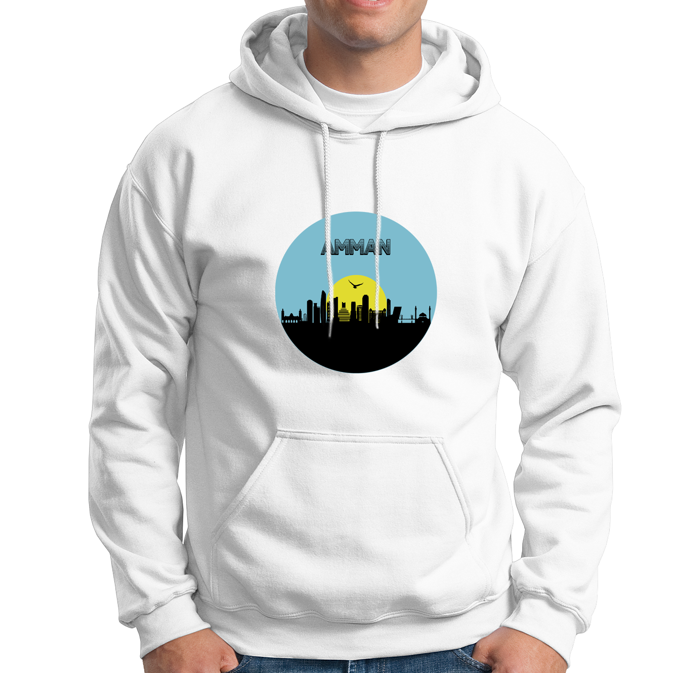 10000001 - هودي عمان أبيض