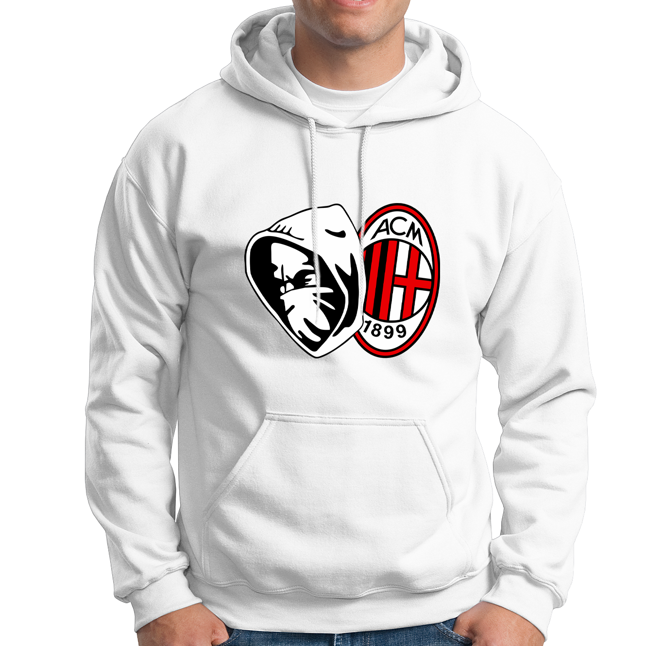 10000004 - هودي ميلان كورفا سود أبيض