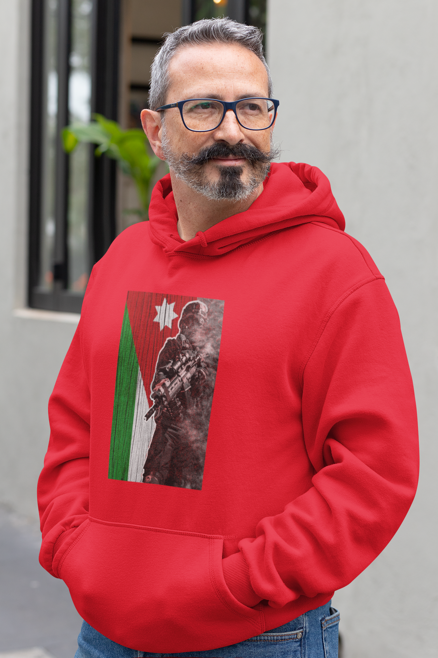 10000032 - Jordan Military Heroes أحمر