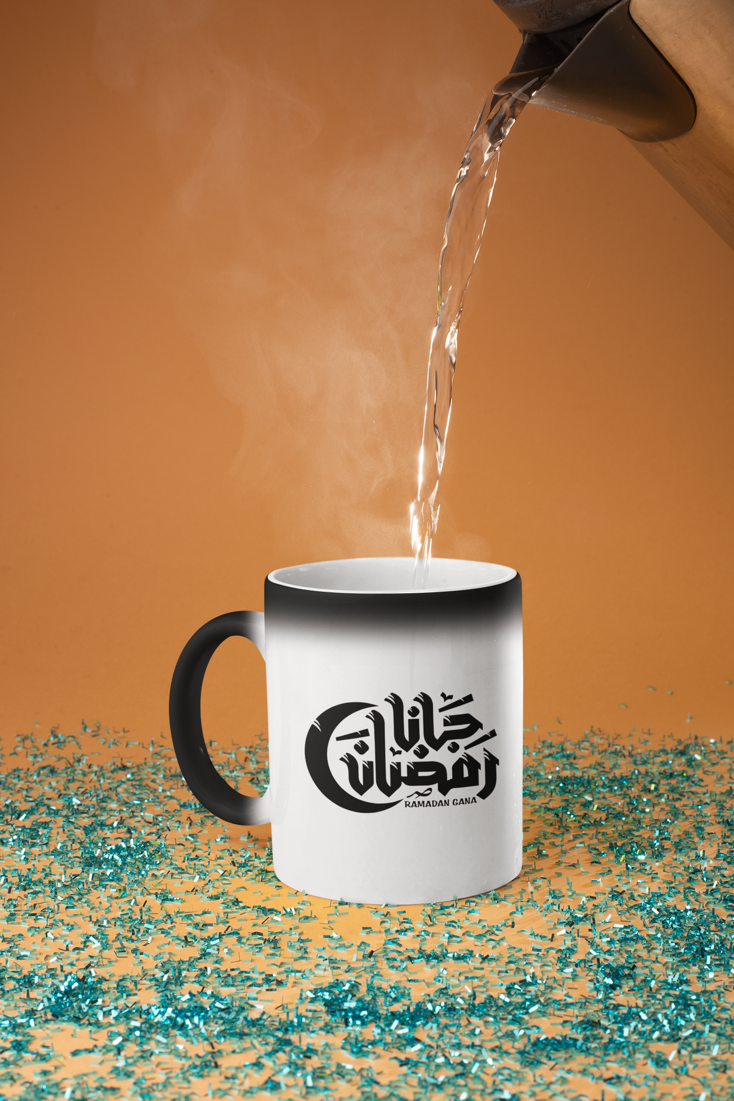 30000009 - كوب رمضان جانا سحري أسود