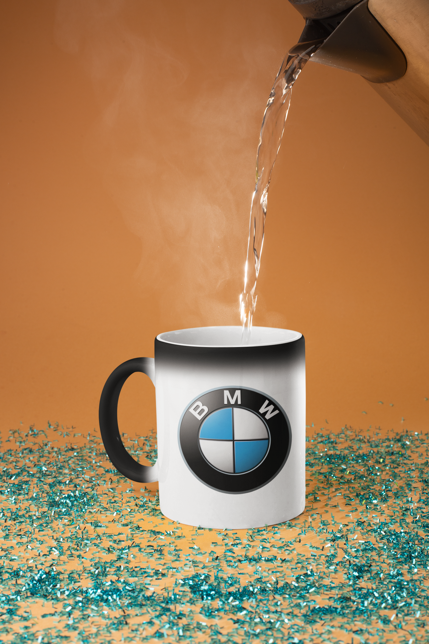 30000029 - BMW Logo سحري أسود