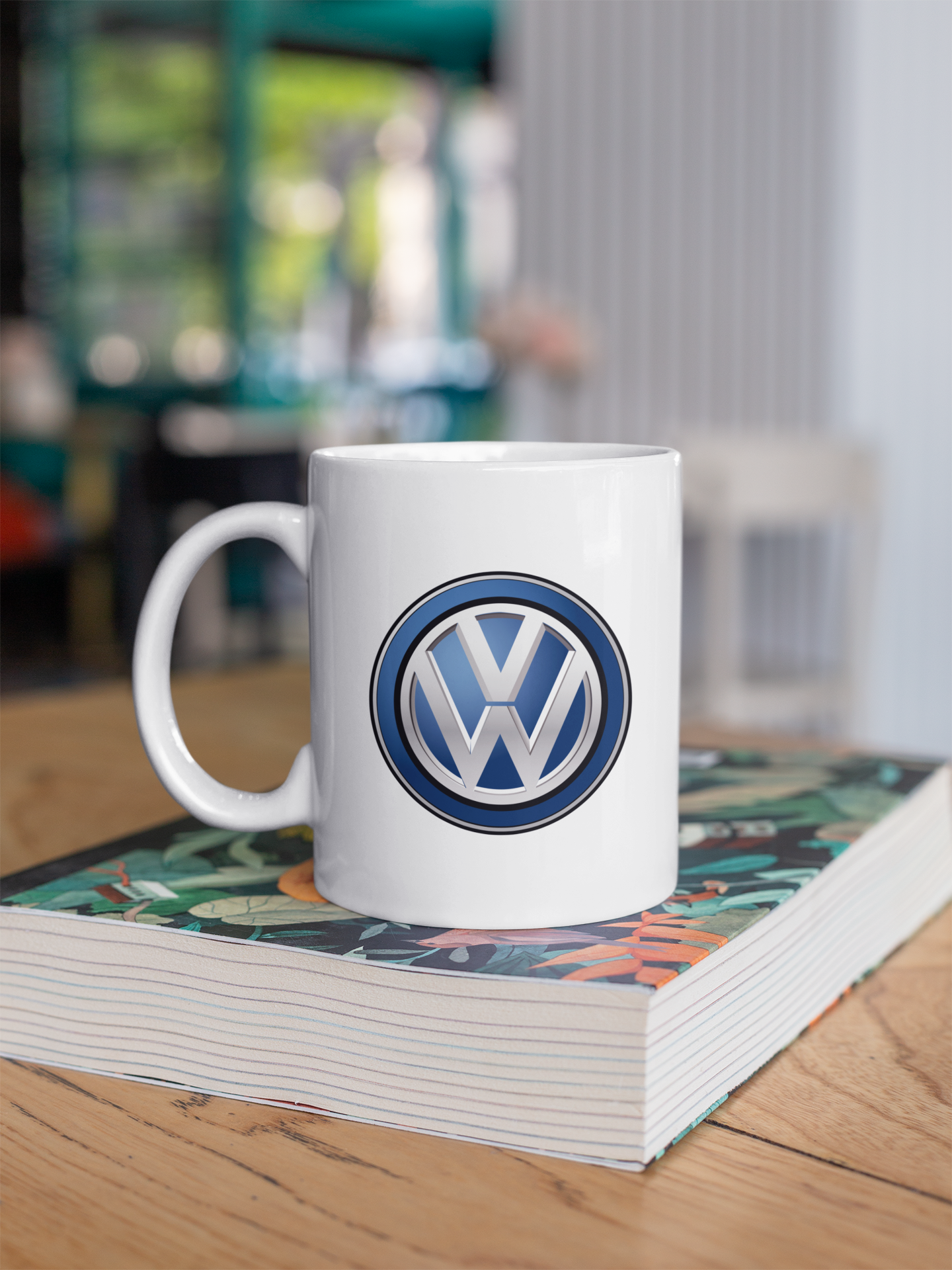 30000030 - Volkswagen Logo أبيض