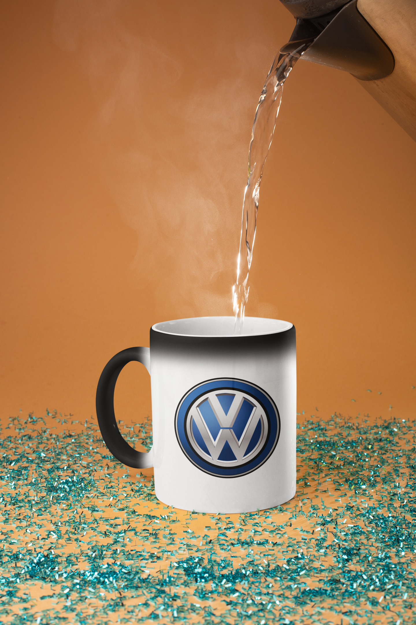 30000030 - Volkswagen Logo سحري أسود