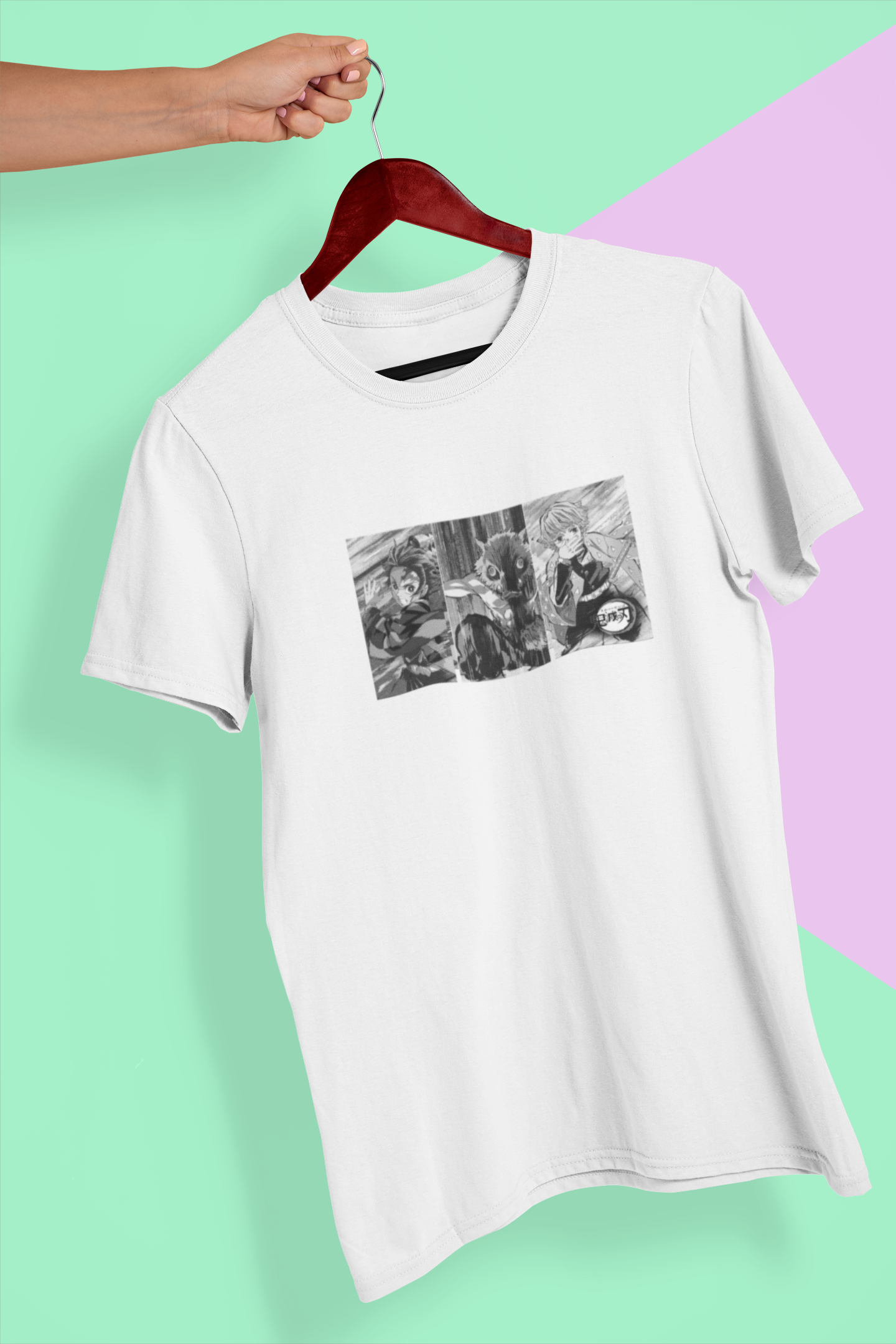 70000015 - Demon Slayer أبيض