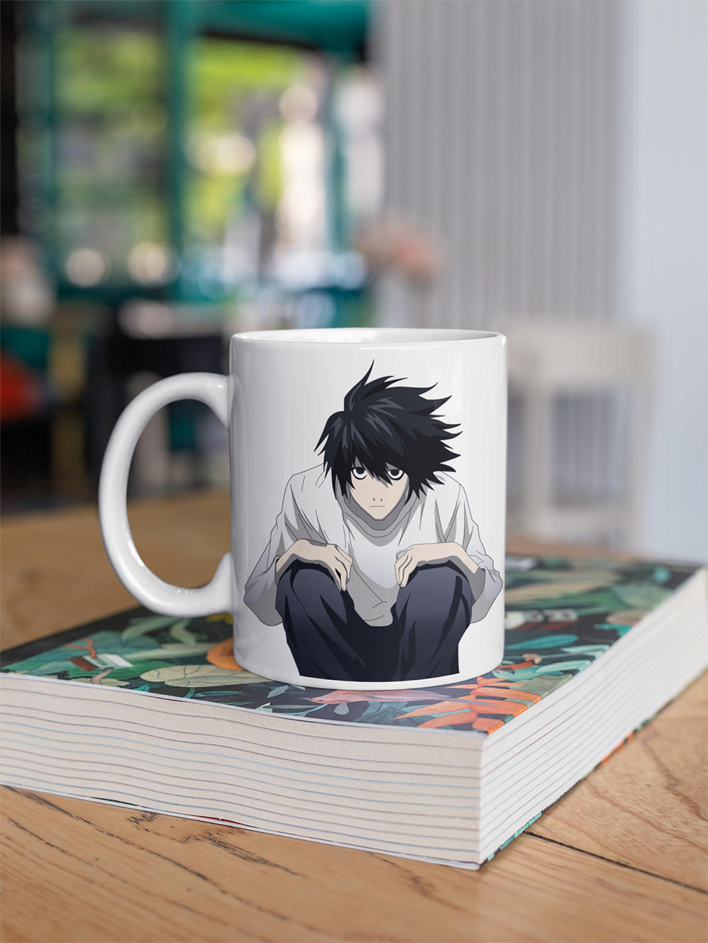 30000008 - كوب Death Note أبيض